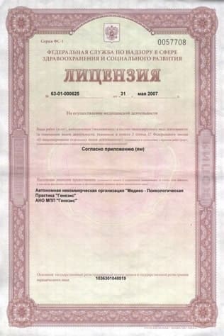 Лицензия