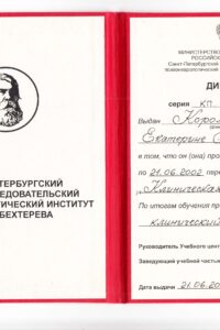 Диплом Королева 2002гЛицензия
